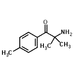 CAS 登录号：764598-58-5， 2-氨基-2-甲基-1-(4-甲基苯基)-1-丙酮