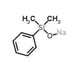 CAS#: 7646-75-5, Sodium dimethyl(phenyl)silanolate