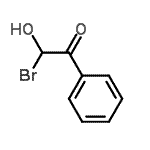 CAS#: 76462-89-0, 2-Bromo-2-hydroxy-1-phenylethanone