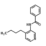 CAS 登录号：764654-37-7， N-(4-丁基-3-吡啶基)苯甲酰胺