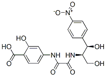 CAS#: 76508-92-4, 4-[[2-[[(1R,2R)-1,3-Dihydroxy-1-(4-Nitrophenyl)Propan-2-Yl]Amino]-2-Oxoacetyl]Amino]-2-Hydroxybenzoic Acid