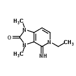 CAS#: 765222-17-1, 5-Ethyl-4-imino-1,3-dimethyl-1,3,4,5-tetrahydro-2H-imidazo[4,5-c]pyridin-2-one