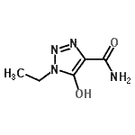 CAS#: 765241-11-0, 1-Ethyl-5-hydroxy-1H-1,2,3-triazole-4-carboxamide
