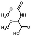 CAS#: 765243-26-3, Methoxy[(methoxycarbonyl)amino]acetic acid