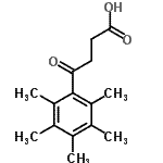 CAS 登录号：765269-95-2， 4-氧代-4-(五甲基苯基)丁酸