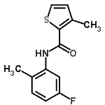 CAS#: 765283-57-6, N-(5-Fluoro-2-methylphenyl)-3-methyl-2-thiophenecarboxamide