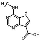 CAS#: 765857-95-2, 4-(Methylamino)-5H-pyrrolo[3,2-d]pyrimidine-7-carboxylic acid