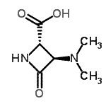 CAS 登录号：765861-74-3， (2S,3R)-3-(二甲基氨基)-4-氧代-2-吖丁啶羧酸