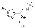 CAS 登录号：76596-58-2， 1-(3-溴-1,2-恶唑-5-基)-2-(叔丁基氨基)乙醇盐酸盐