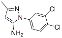 CAS#: 76606-68-3, 2-(3,4-Dichlorophenyl)-5-Methylpyrazol-3-Amine