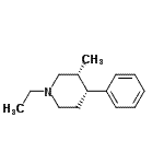 CAS 登录号：766447-27-2， (3R,4R)-1-乙基-3-甲基-4-苯基哌啶