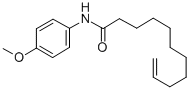 CAS 登录号：76691-45-7， N-(4-甲氧基苯基)十一碳-10-烯酰胺