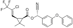 CAS 登录号：76703-62-3， gamma-氯氟氰菊酯