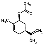 CAS#: 76704-28-4, (1S,5S)-5-Isopropenyl-2-methyl-2-cyclohexen-1-yl acetate