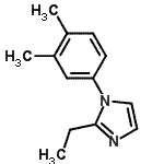 CAS 登录号：767237-90-1， 1-(3,4-二甲基苯基)-2-乙基-1H-咪唑