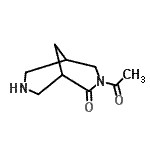 CAS 登录号：767266-64-8， 3-乙酰基-3,7-二氮杂双环[3.3.1]壬烷-2-酮
