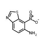 CAS#: 7673-95-2, 7-Nitro-1,3-benzothiazol-6-amine