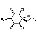 CAS#: 767319-64-2, (2R,3R,4S,5R,6S)-3-Ethyl-3,5-dihydroxy-2,4,6-trimethylcyclohexanone