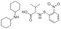 CAS#: 7675-57-2, N-((2-Nitrophenyl)Thio)-L-Valine Compound With Dicyclohexylamine (1:1)