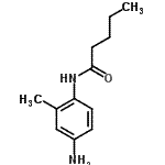 CAS 登录号：767991-64-0， N-(4-氨基-2-甲基苯基)戊酰胺
