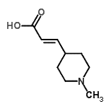 CAS#: 768370-97-4, (E)-3-(1-methyl-4-piperidyl)prop-2-enoic acid