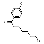 CAS 登录号：76852-66-9， 7-氯-1-(4-氯苯基)-1-庚酮
