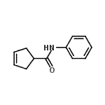 CAS#: 7686-79-5, N-Phenyl-3-cyclopentene-1-carboxamide