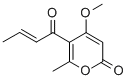 CAS#: 76868-97-8, 5-[(E)-But-2-Enoyl]-4-Methoxy-6-Methylpyran-2-One