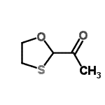 CAS#: 76887-11-1, 1-(1,3-Oxathiolan-2-yl)ethanone