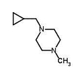 CAS#: 769073-36-1, 1-(cyclopropylmethyl)-4-methyl-piperazine