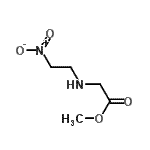 CAS 登录号：76919-68-1， 甲基2-(2-硝基乙基氨基)乙酸酯
