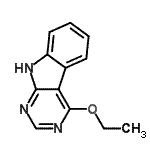 CAS#: 76945-06-7, 4-Ethoxy-1H-pyrimido[4,5-b]indole
