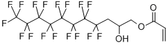 CAS 登录号：76962-34-0， 3-(全氟辛基)-2-羟基丙基丙烯酸酯