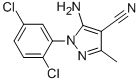 CAS#: 76982-29-1, 5-Amino-1-(2,5-Dichlorophenyl)-3-Methyl-1H-Pyrazole-4-Carbonitrile