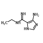 CAS#: 769888-82-6, 4-Amino-N-ethyl-1H-imidazole-5-carboximidamide