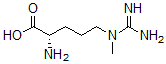 CAS 登录号：77044-73-6， (2S)-2-氨基-5-(甲脒基-甲基氨基)戊酸