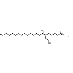 CAS#: 77056-22-5, Sodium ({2-[(2-hydroxyethyl)(tetradecanoyl)amino]ethyl}amino)acetate