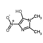 CAS#: 770647-41-1, 1,2-Dimethyl-4-nitro-1H-imidazol-5-ol