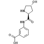 CAS 登录号：770703-11-2， 3-{[(4R)-4-羟基-L-脯氨酰]氨基}苯甲酸