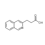 CAS#: 770721-18-1, 3-(3-Isoquinolinyl)propanoic acid