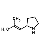 CAS#: 770735-43-8, 2-(2-Methyl-1-propen-1-yl)pyrrolidine