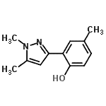 CAS#: 771485-98-4, 2-(1,5-Dimethyl-1H-pyrazol-3-yl)-4-methylphenol