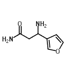 CAS#: 771528-98-4, 3-Amino-3-(3-furyl)propanamide