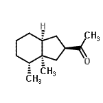 CAS#: 771533-73-4, 1-[(2R,3aS,4R,7aS)-3a,4-Dimethyloctahydro-1H-inden-2-yl]ethanone