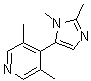 CAS#: 771541-05-0, 4-(1,2-Dimethyl-1H-imidazol-5-yl)-3,5-dimethylpyridine