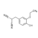 CAS#: 771559-45-6, (3-Ethoxy-4-hydroxybenzyl)malononitrile
