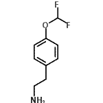 CAS#: 771581-14-7, 2-[4-(Difluoromethoxy)phenyl]ethanamine