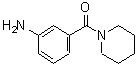 CAS 登录号：77201-13-9， (3-氨基苯基)(1-哌啶基)甲酮