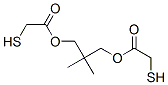 CAS 登录号：77208-07-2， [2,2-二甲基-3-(2-巯基乙酰基)氧基丙基]2-巯基乙酸酯
