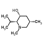 CAS#: 772305-34-7, (2R,3R,5S)-2-Isopropyl-1,5-dimethyl-3-piperidinol